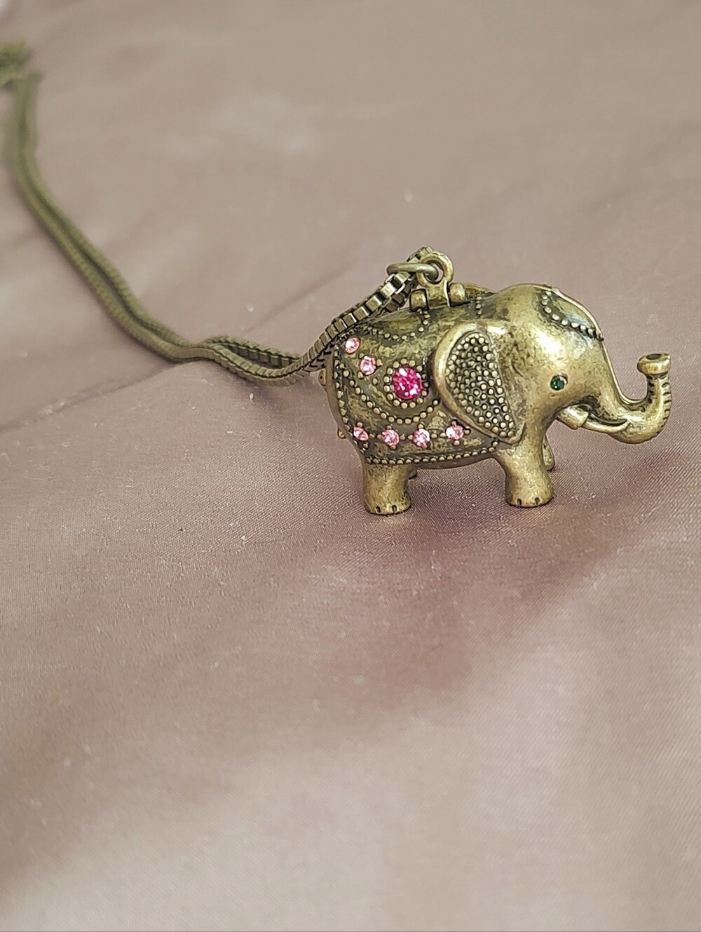 Betsey Johnson Elephant Locket